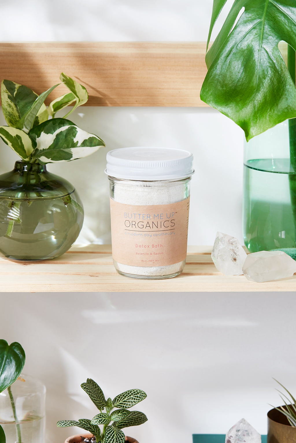 Bath, Detox bath epsom salt clay essential oil soak