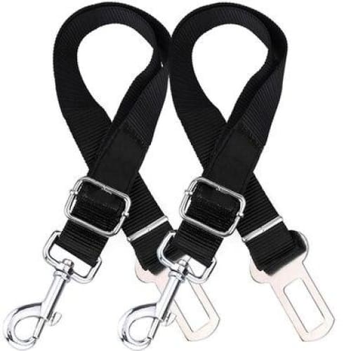 Dog Harness Car SUV Seatbelt Connector Restrain Adjustable, 2 pack