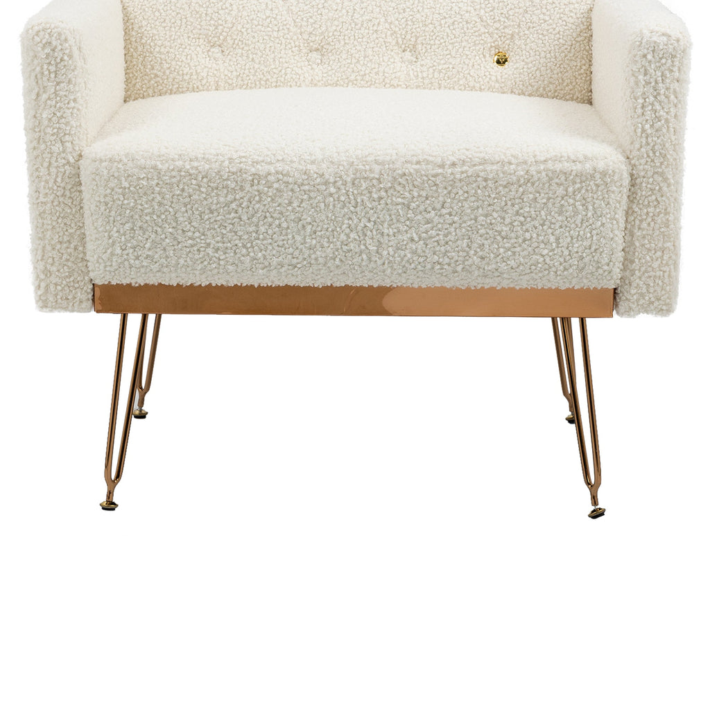 Chair, Armchair Single Sofa Modern Tufted Upholstered Side Reading Chairs