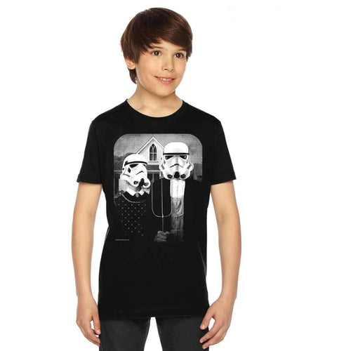 Kids tshirt Star Wars American Gothic