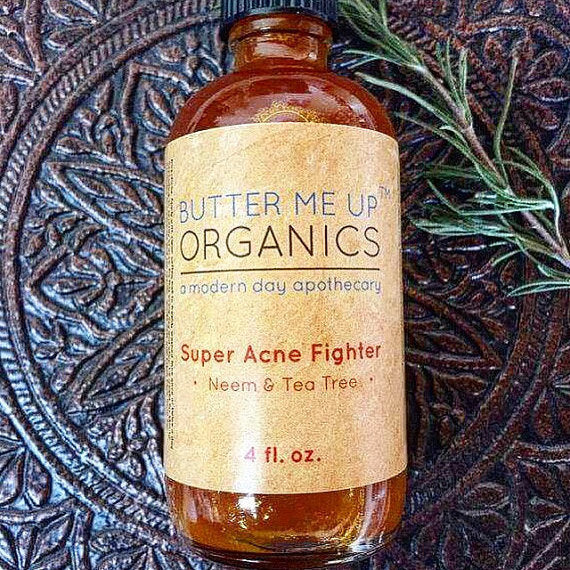Bath, Super Acne Fighter / Organic Acne Treatment / Acne