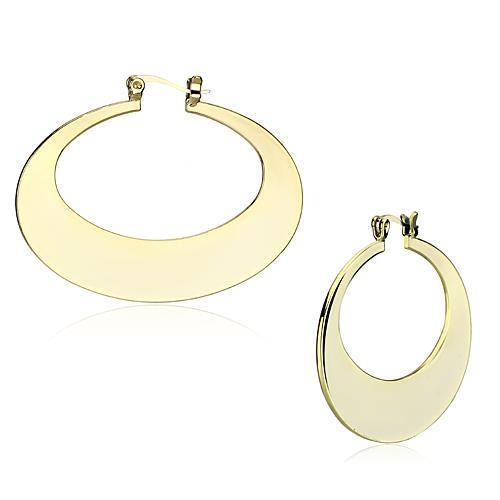 Earrings, Gold Iron